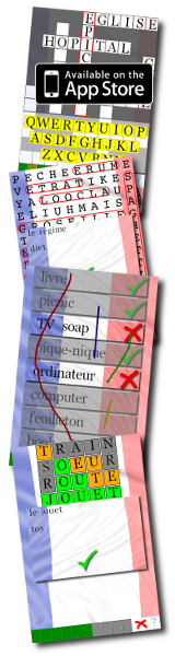 French Vocab Games for iPhone