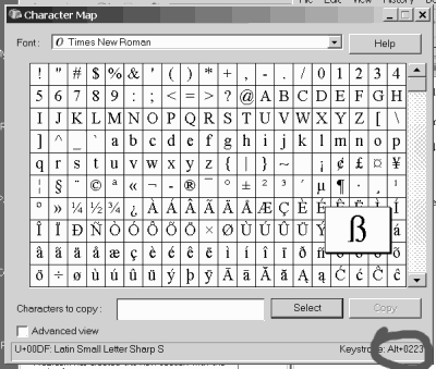 How to write foreign letters on keyboard